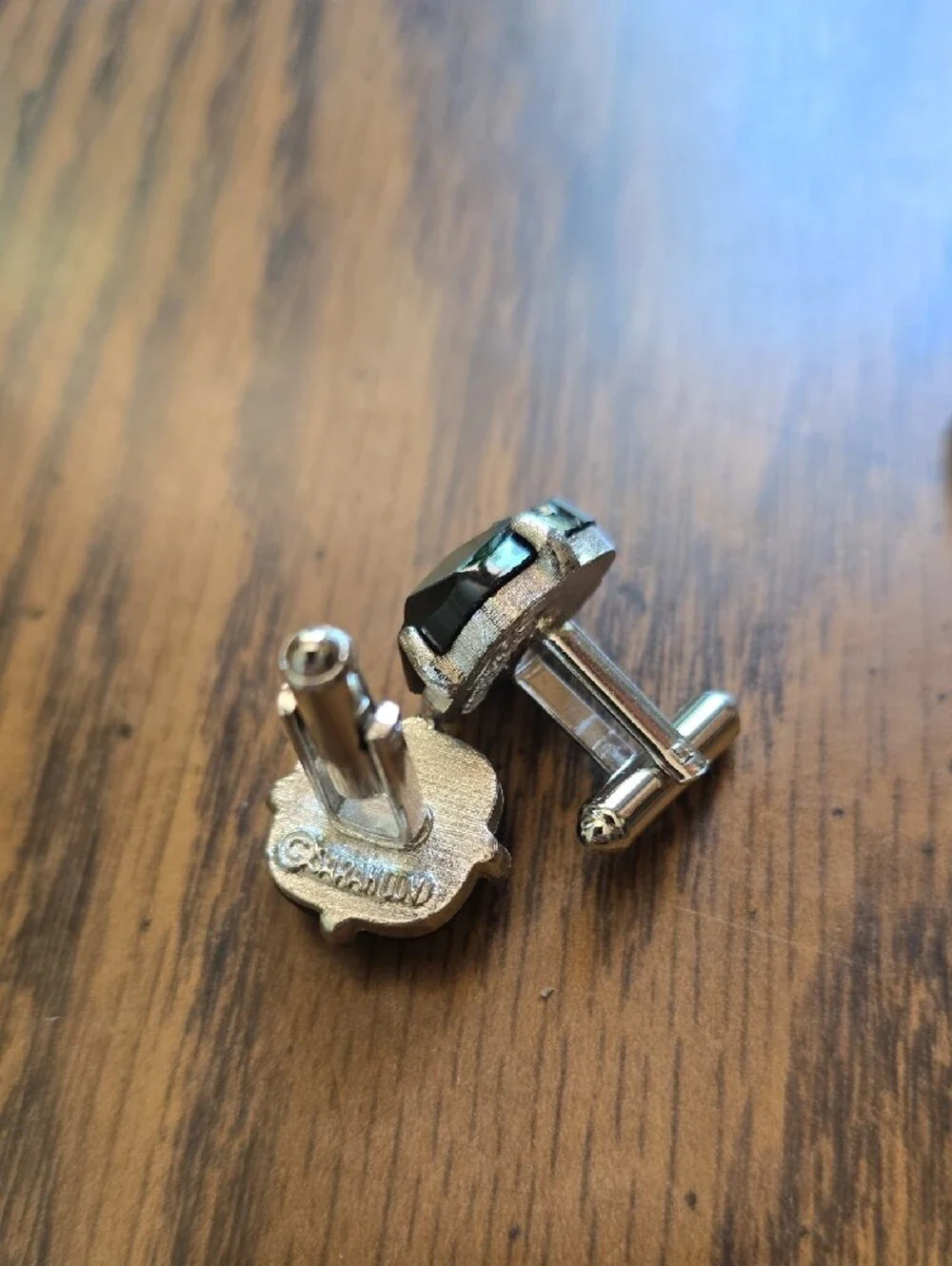 Vinatge Sarah Coventry Gold Tone And Silver Tone Cufflinks
